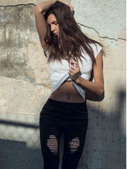 Jeans with Gold Chains for Women | Rayar Jeans - 4