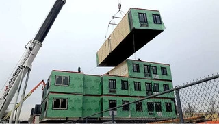 Modular hospitals are located in New York City - 3