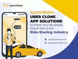 SpotnRides - Uber Clone App for Your Taxi Business