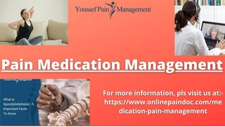 Experience most assured pain medication management in the US from Youssef Pain Management