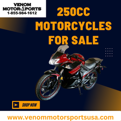 Best 250cc Motorcycles For sale | Venom Motorsports