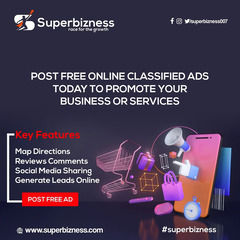 SuperBizness - Free ads posting website l Free classified website