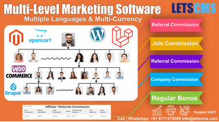 Multi-Language & Currency - MLM Software Development Service | Letscms MLM Software