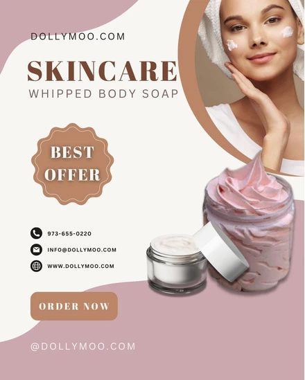 Buy Whipped Body Soap For Luxurious Cleansing And Smooth Skin - 1/2