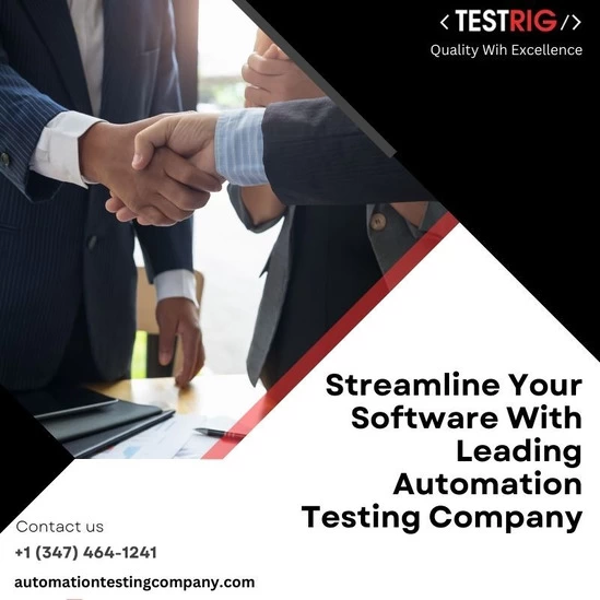 Streamline Your Software With Leading Automation Testing Company - 1/1