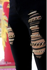 Designer Chained Jeans by Rayar Jeans