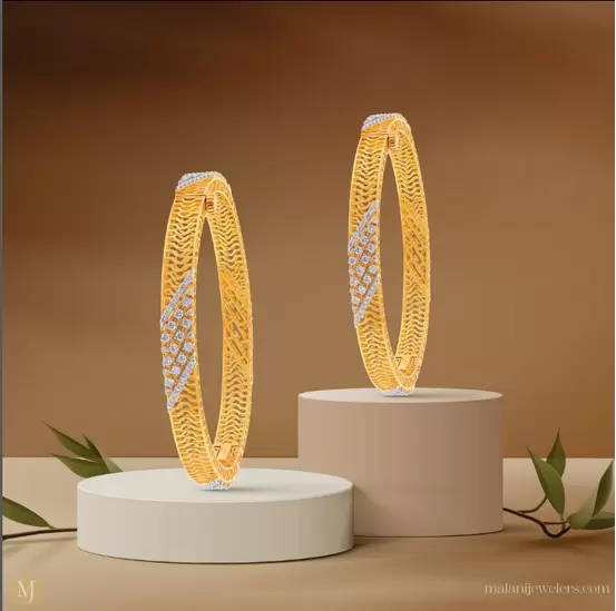 Buy fashionable Diamond sets of Bangles at Malani Jewelers - 2/3