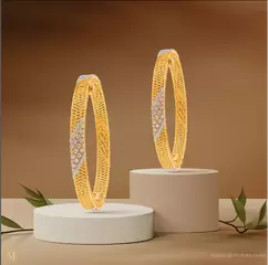 Buy fashionable Diamond sets of Bangles at Malani Jewelers - 2