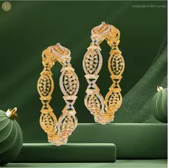 Buy fashionable Diamond sets of Bangles at Malani Jewelers - 3