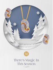 Diamond pendant sets from Malani Jewelers