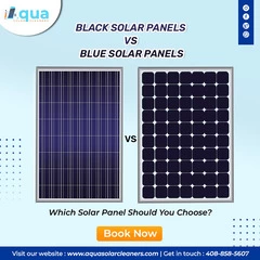 Black Solar Panels vs Blue Solar Panels