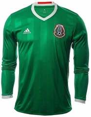 Adidas Mexico Official Long Sleeve Jersey - 1