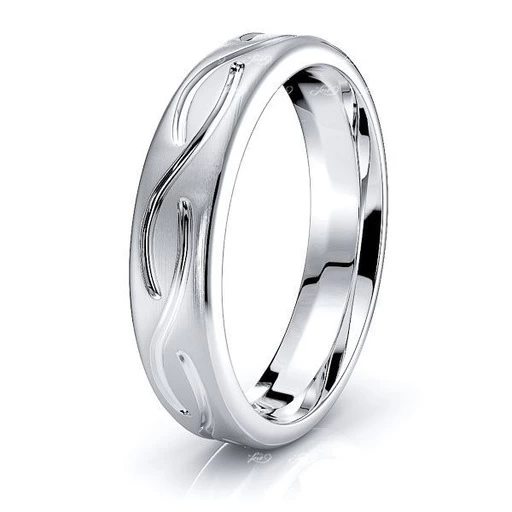 Oran Celtic Knot Mens Wedding Ring - 1/1