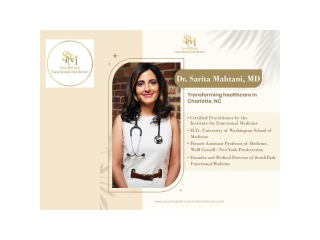 Functional Medicine Doctor, Charlotte, NC - SouthPark Functional Medicine