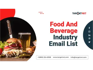 “Boost Your Revenue with Our Food and Beverage Industry”