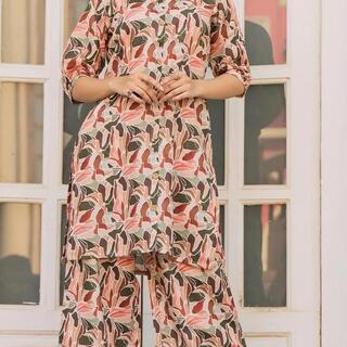 Top Palazzo Co Ord Set in Cream Cotton – SilverBin