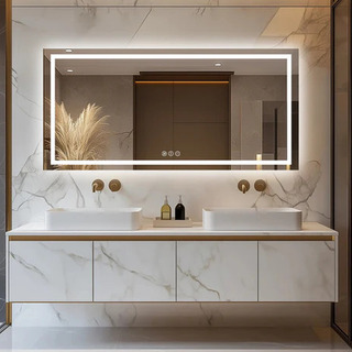 Framed LED Hotel Mirrors Classic Meets Contemporary - 3