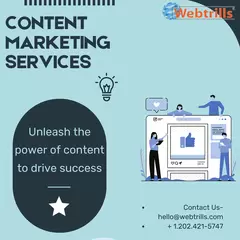 Content Marketing Services - Get Quality Content | Webtrills